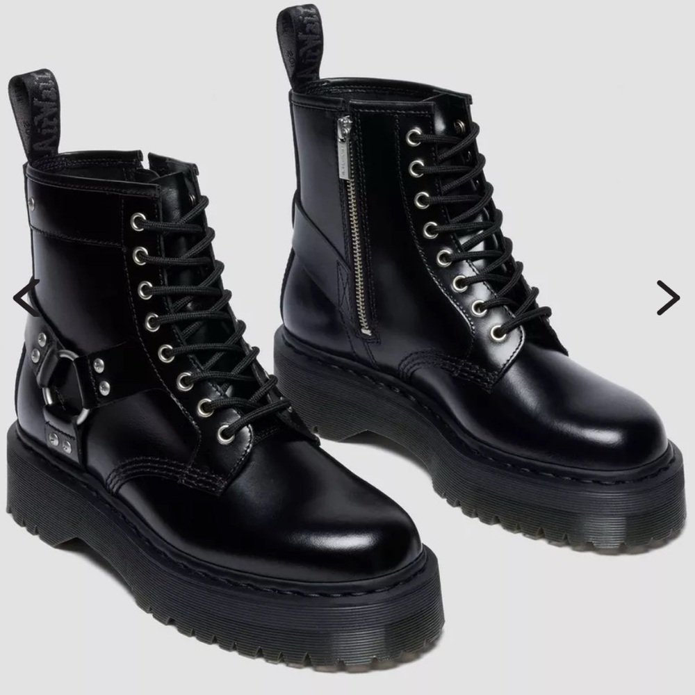 Dr. Martens 1460 Quad Harness Boots Size 6 - Picture 2 of 8